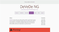 Desktop Screenshot of devede.org